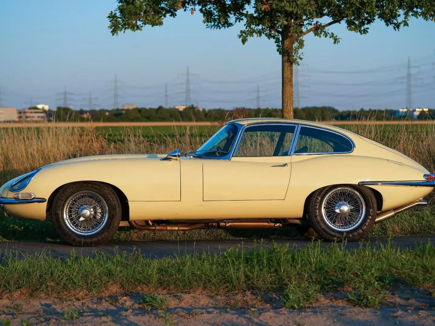 Jaguar E-Type 3.8 Coupé Serie 1 Galben - 1