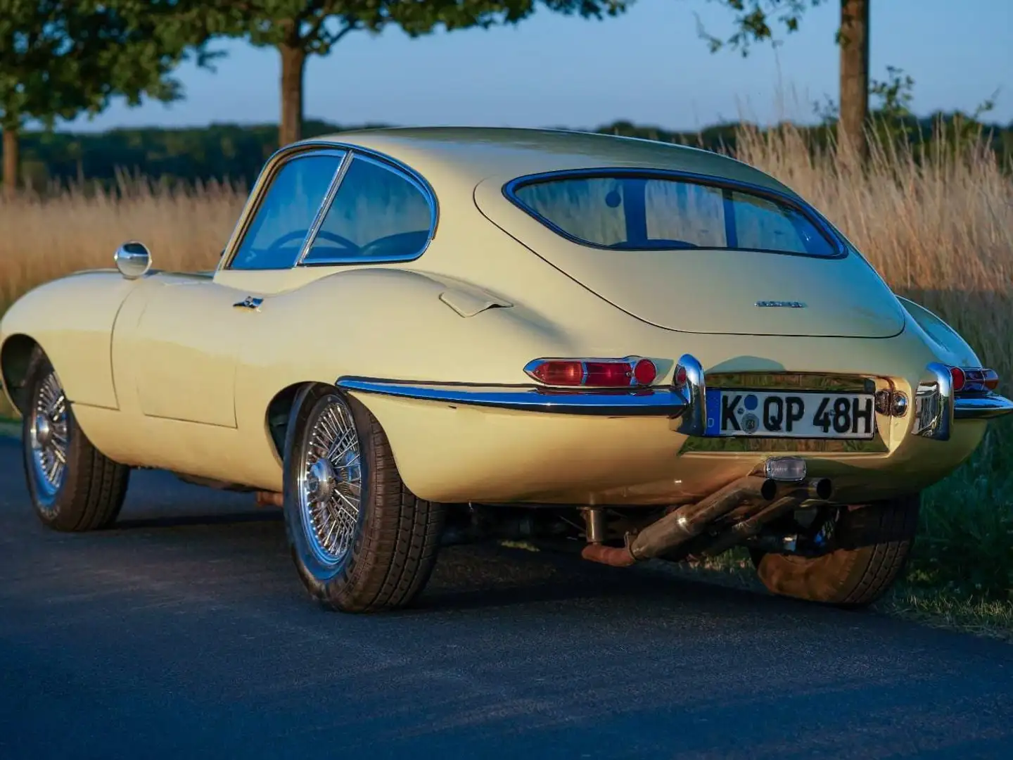 Jaguar E-Type 3.8 Coupé Serie 1 Galben - 2