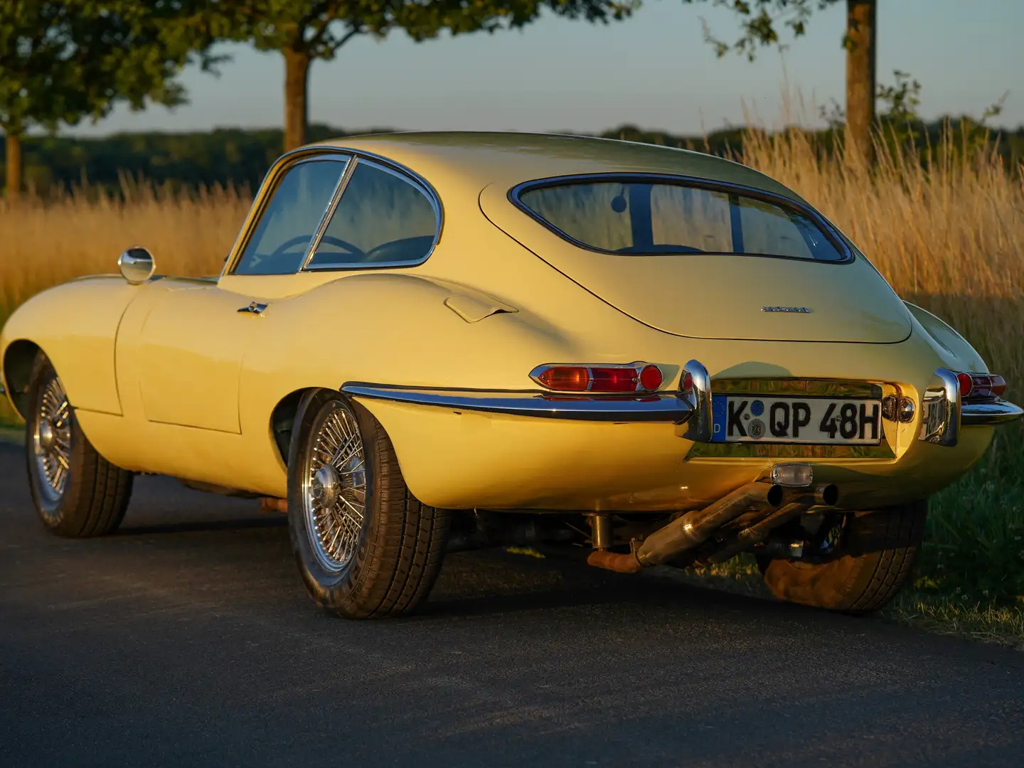 Jaguar E-Type 3.8 Coupé Serie 1 Желтый - 2