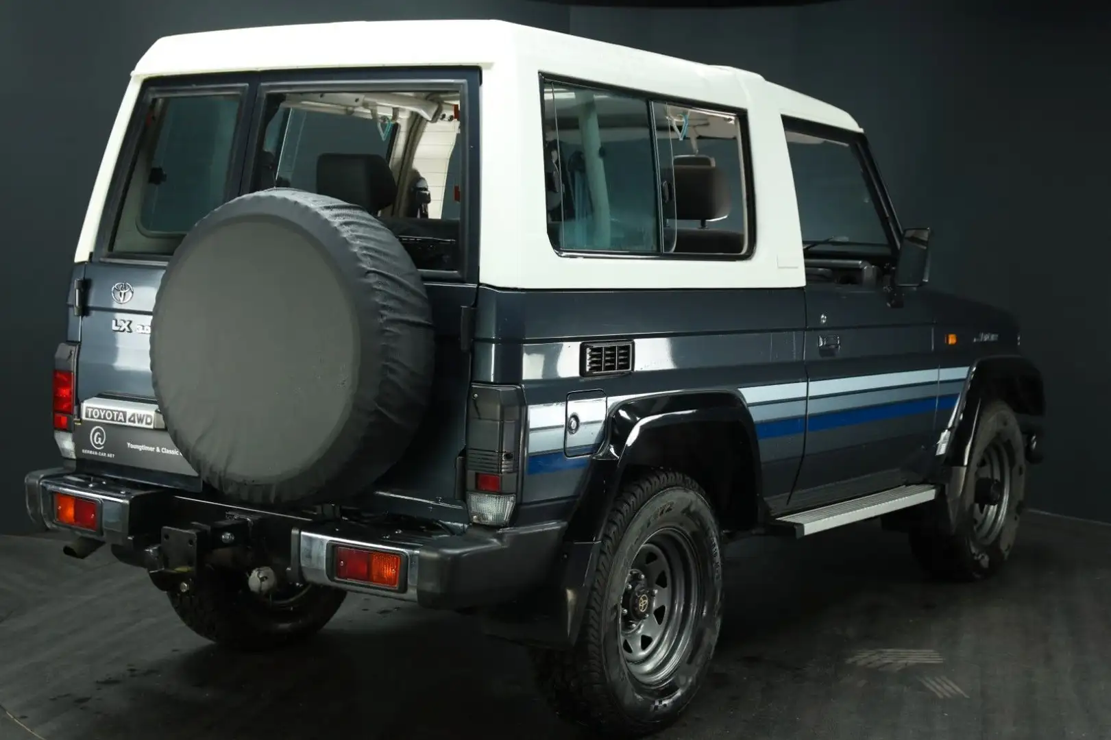 Toyota Land Cruiser LX 3.0 TD|Klima|orig. 49tkm|Winde Modrá - 2