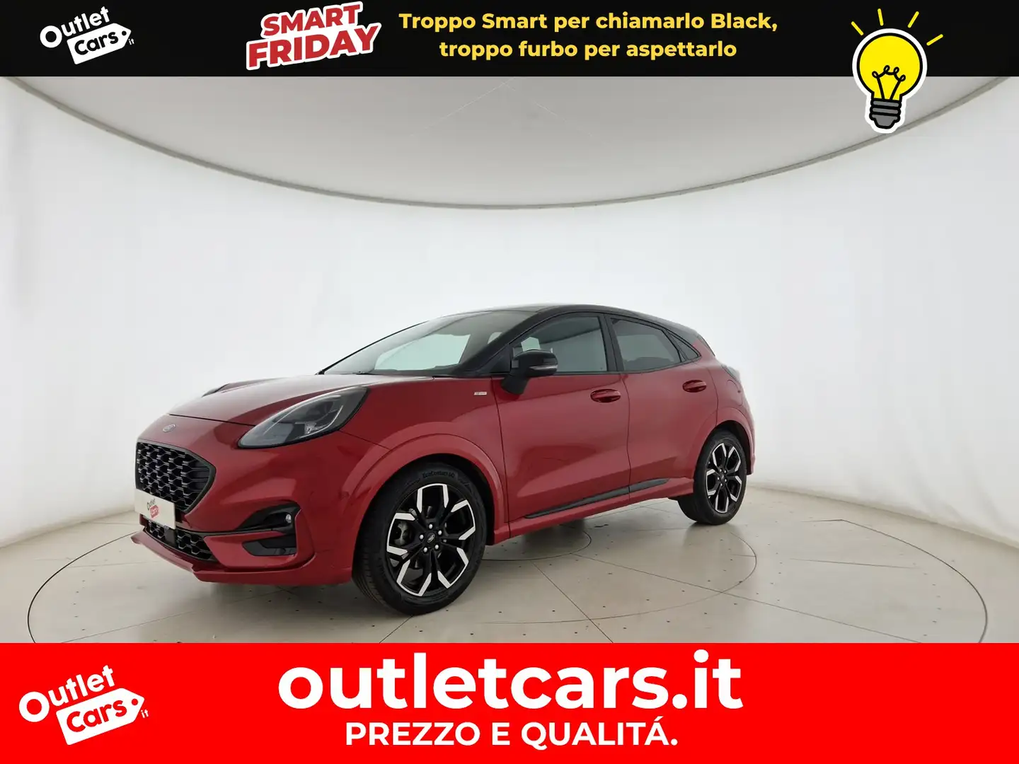 Ford Puma 0 ecoboost h st-line x s&s 125cv Rouge - 1