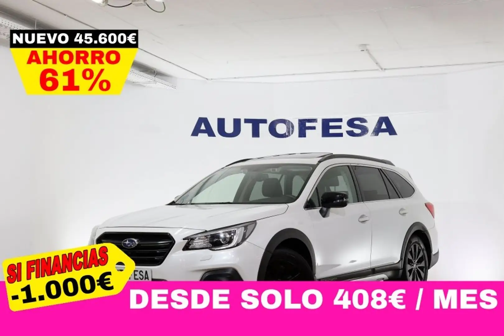 Subaru OUTBACK 2.5 GLP EXECUTIVE PLUS AUTO 4WD 175cv # TECHO ELE, Blanco - 1