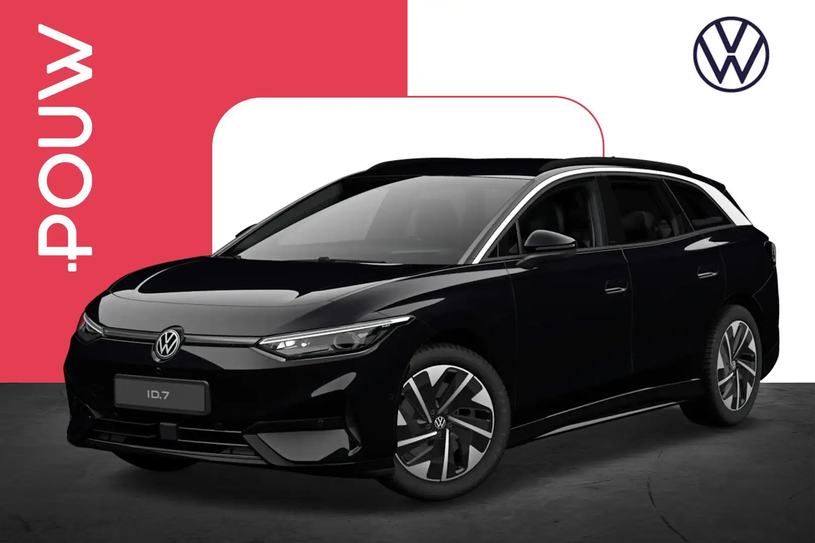Volkswagen ID.7 Tourer 286pk Business 77 kWh | 19" Velgen | Warmte Negro - 1