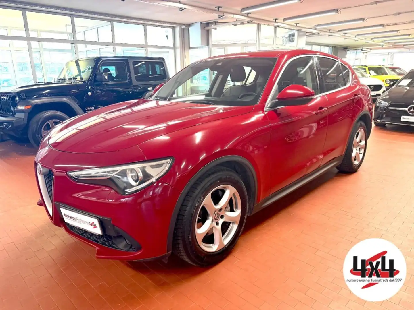 Alfa Romeo Stelvio 2.2 TD 180 CV Super PROMO !! Rouge - 1