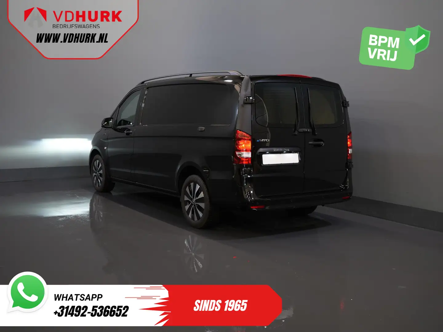 Mercedes-Benz Vito eVito L2 60 kWh 285 km WLTP Snellader/ LED/ Adapt. Noir - 2