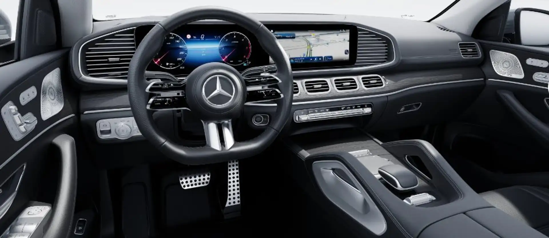 Mercedes-Benz GLE 300 d AMG Line Premium 4matic auto Kék - 2