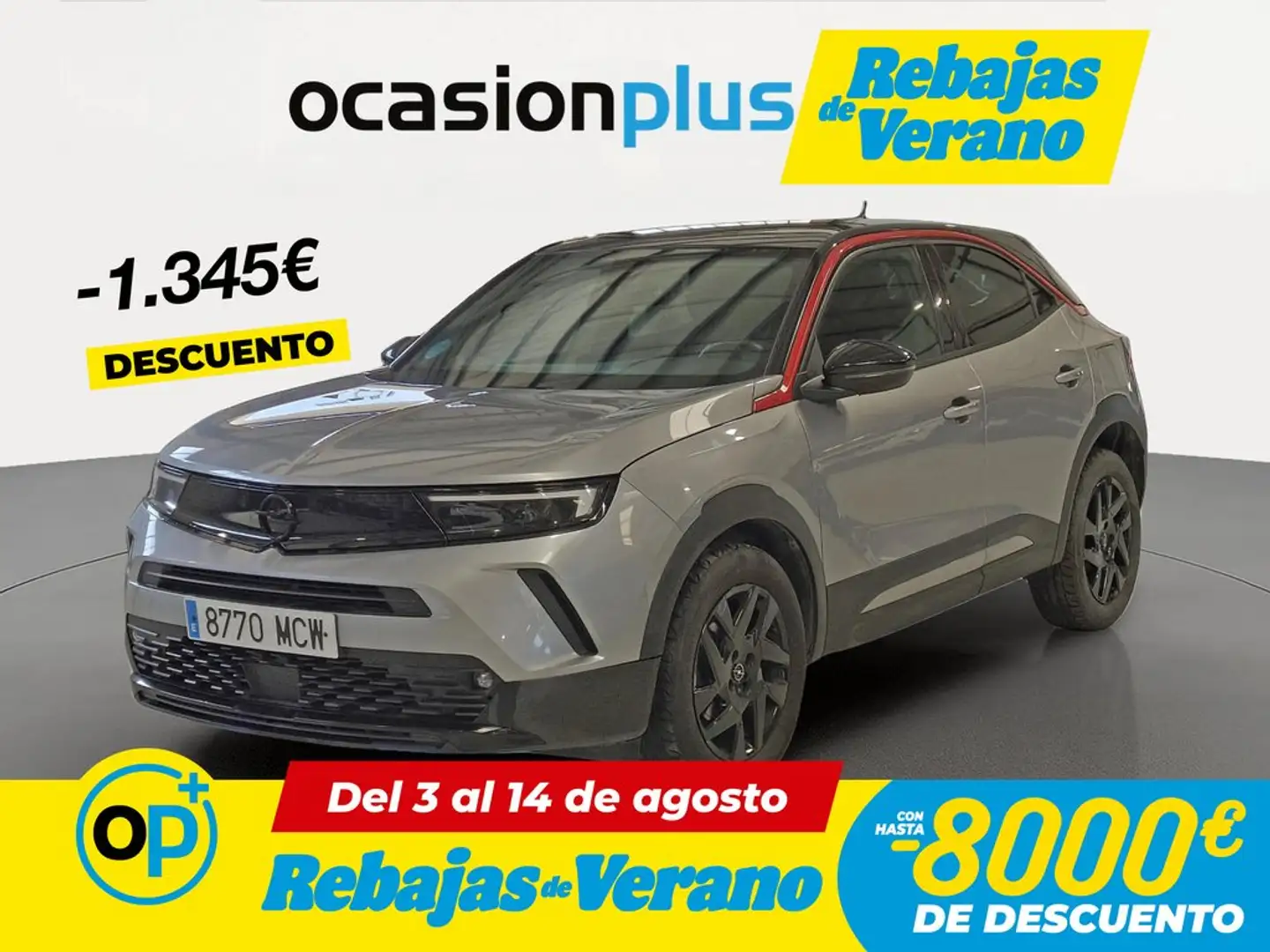 Opel Mokka 1.2T S&S GS Line 130 Gris - 1