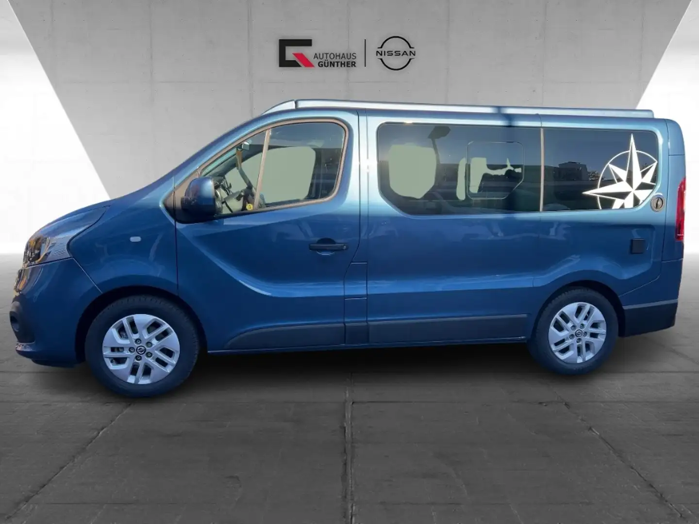 Nissan NV300 Camper L1H1 Michelangelo DCT AHK Blau - 2