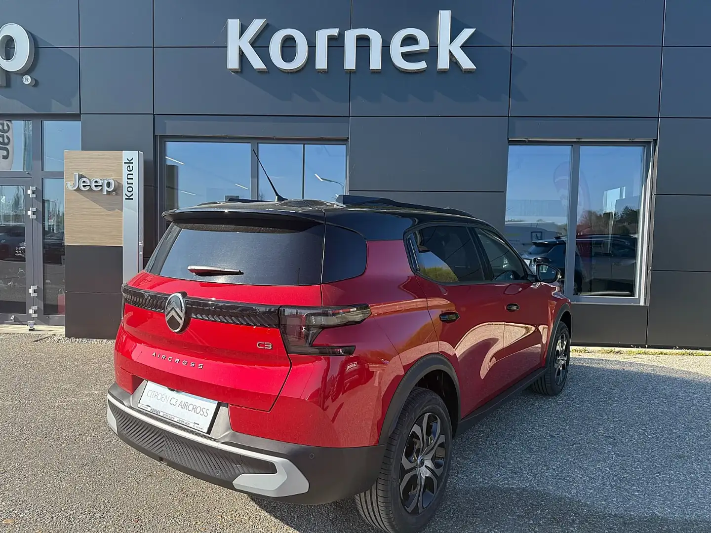 Citroen C3 Aircross Turbo 100 S&S 6-Gang-Manuell Plus Rot - 2