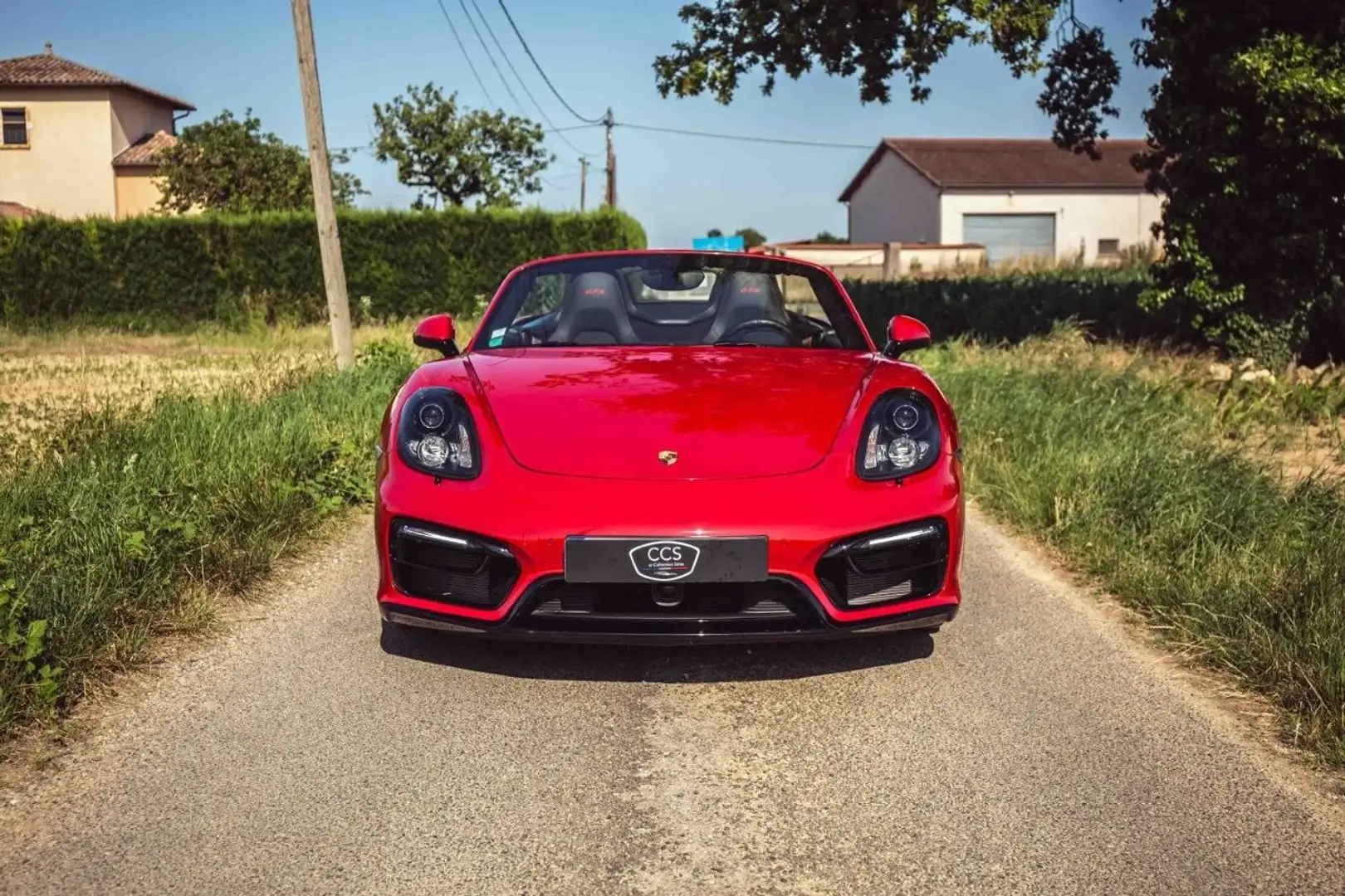 Porsche Boxster III (981) 3.4 330 GTS PDK - Origine Lyon - Pack in Rouge - 2