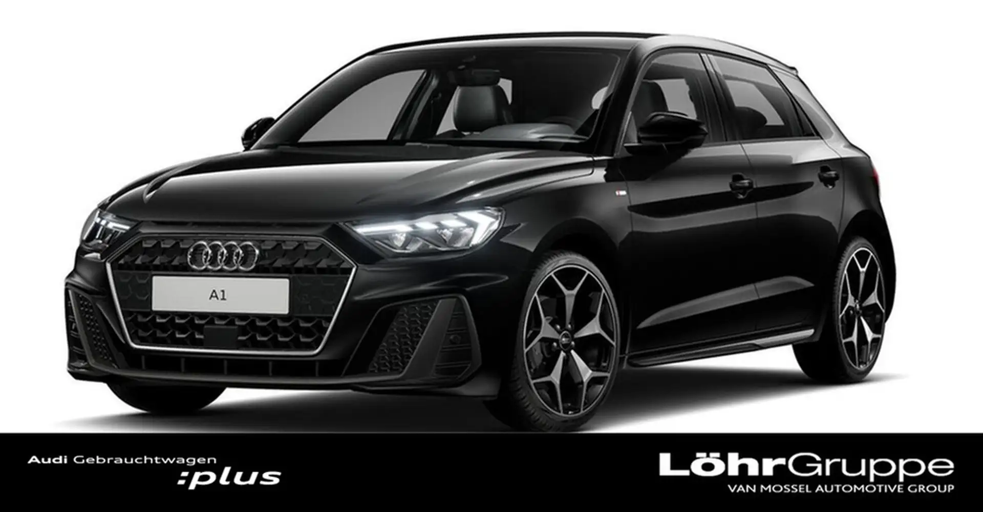 Audi A1 Sportback 35 TFSI S line Navi+VC ACC RFK+PDC LED Schwarz - 1