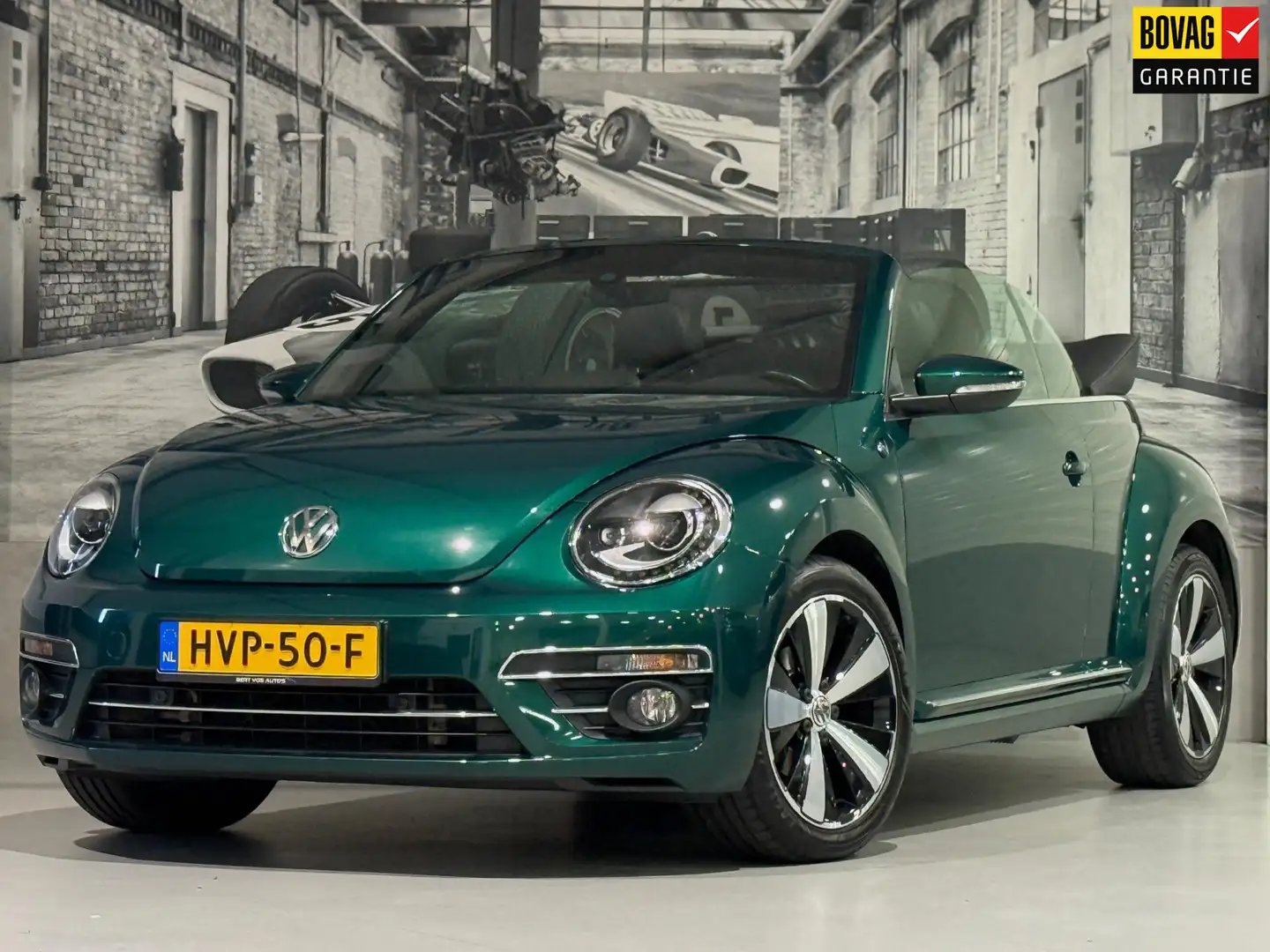Volkswagen Beetle Cabriolet 1.4 TSI Exclusive *1e Eigenaar* Verde - 1