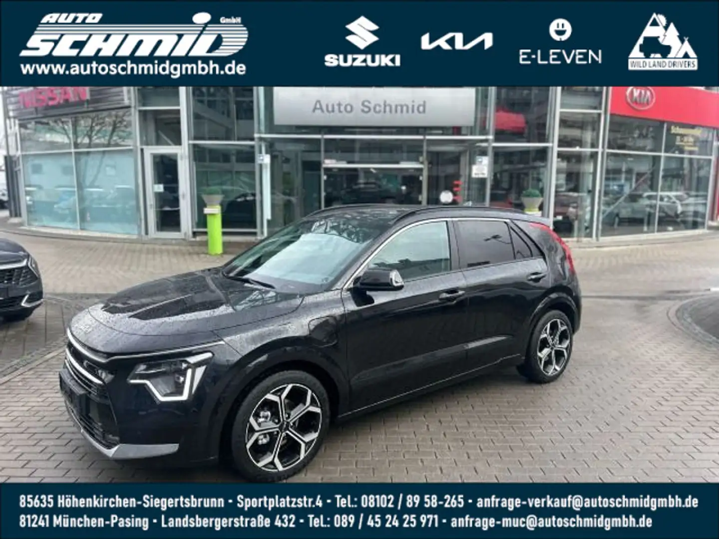 Kia Niro NIRO 1.6 PHEV AUTOMATIK PLUG&RIDE KOM.-/STYLE Schwarz - 1