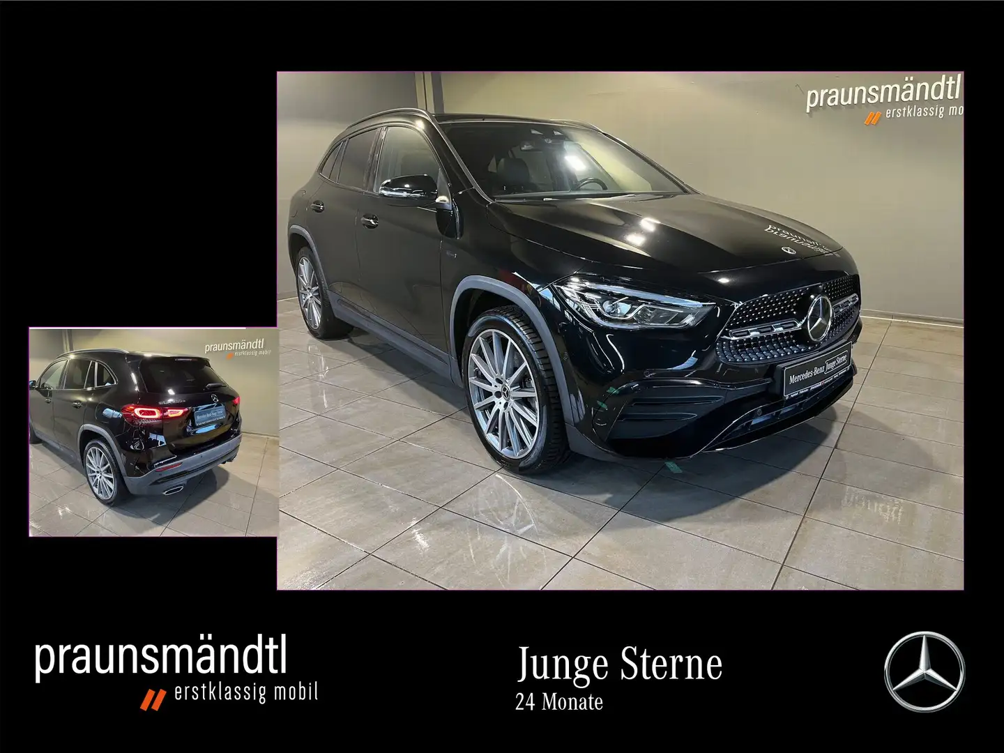 Mercedes-Benz GLA 250 e AMG Night Pano/LED/Distro/20"/Tot/360° Schwarz - 1