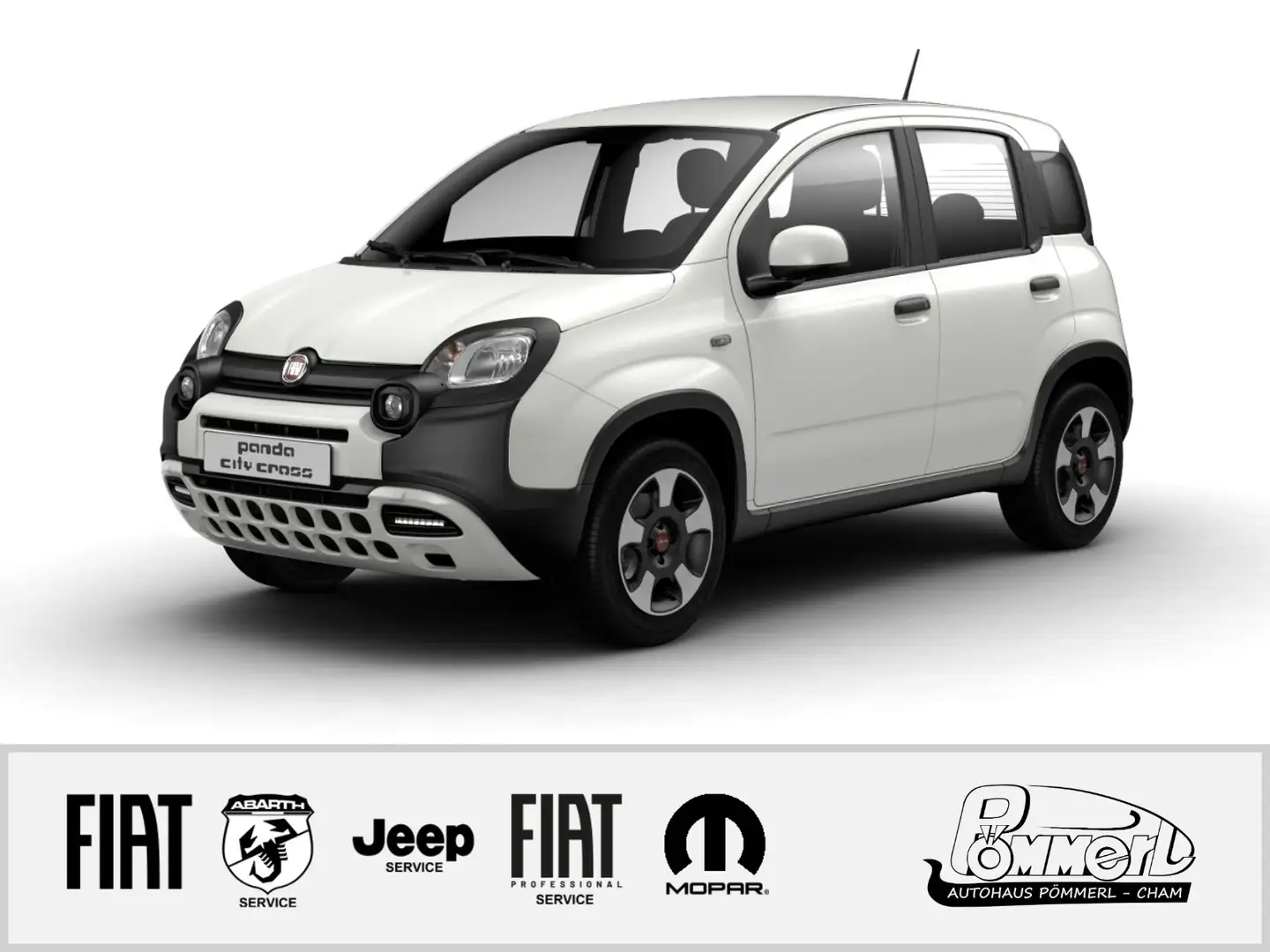 Fiat Panda Cross Hybrid 70 Blanc - 1