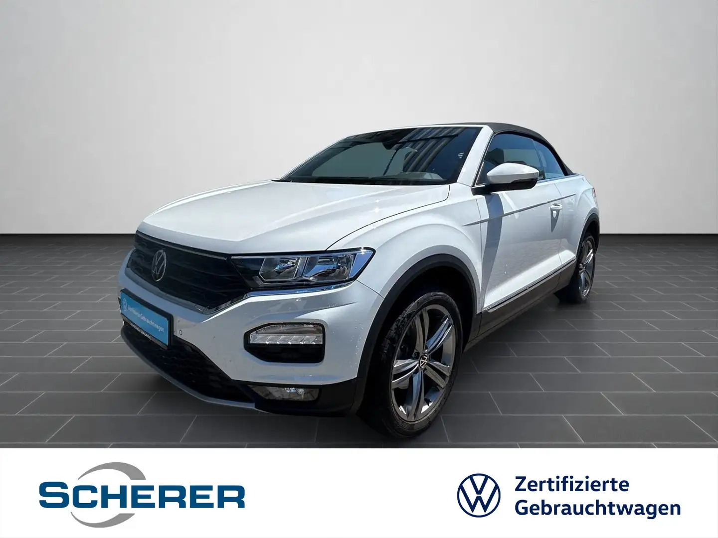 Volkswagen T-Roc 1.5 TSI Style DSG 18" ACC CARPLA Weiß - 1