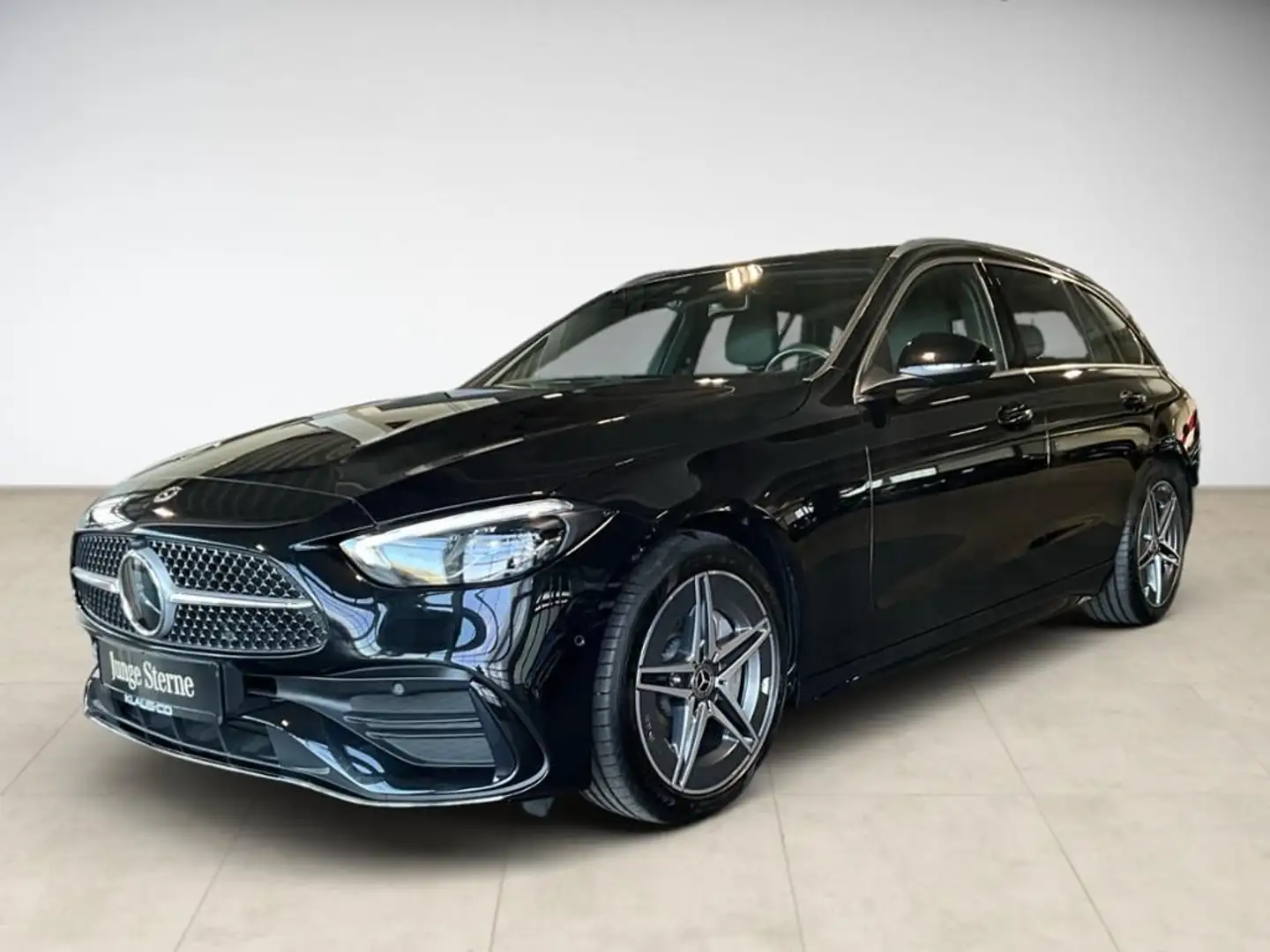 Mercedes-Benz C 220 d T AMG Sport S-Sitz KAM ACC PDC SpurH Schwarz - 1
