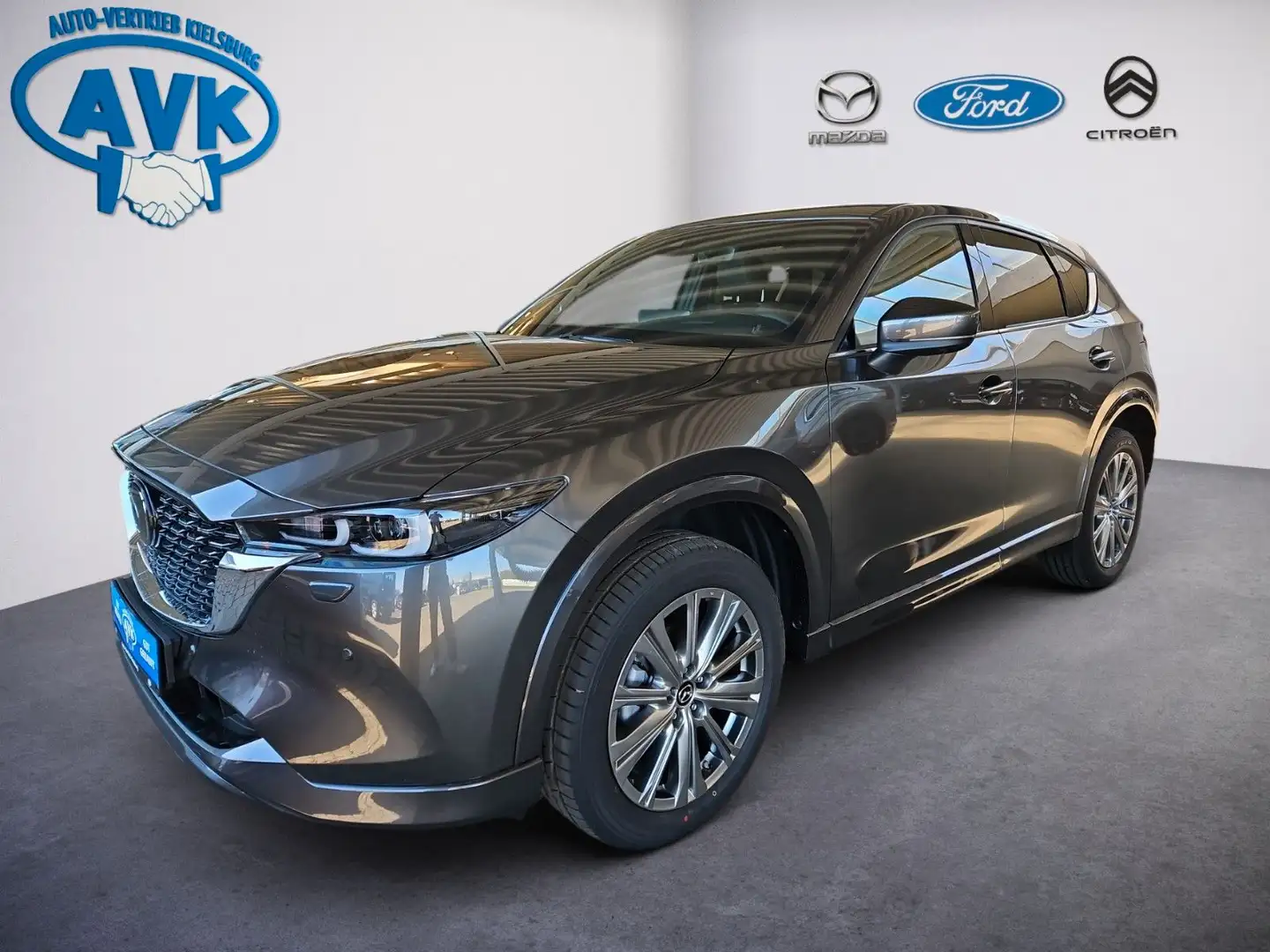 Mazda CX-5 SKYACTIV-G 194 Takumi Aut. AWD 360° ACC Grau - 2