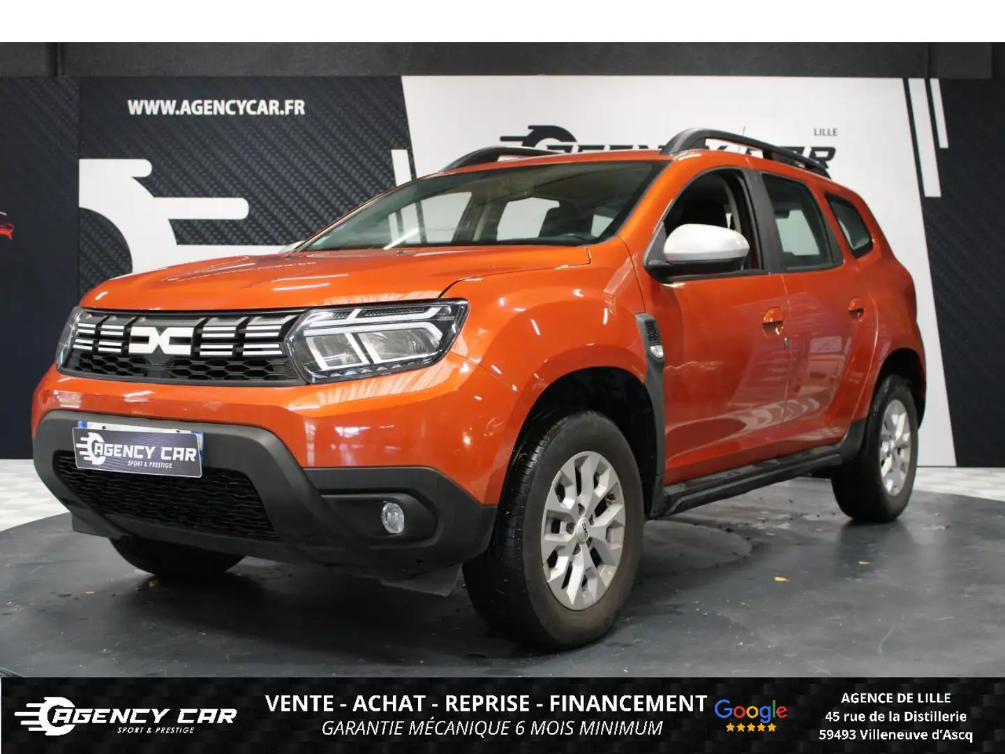 Dacia Duster 1.0 ECO-G 100 GPL Expression 1ère Main Garantie Constructeur Parfait État Orange - 1