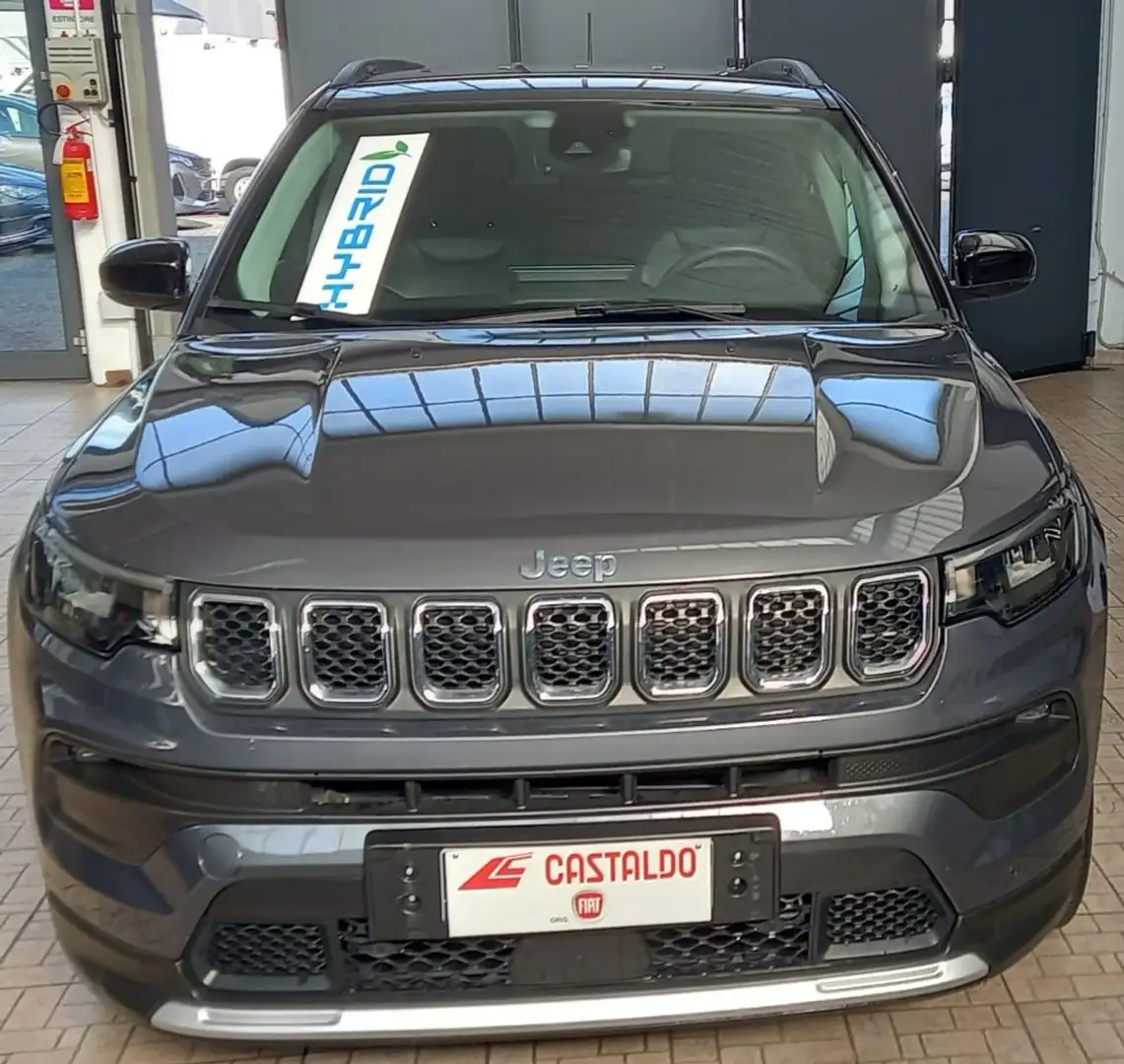 Jeep Compass 1.3 Turbo T4 190 CV PHEV AT6 4xe Business Plus Gris - 1
