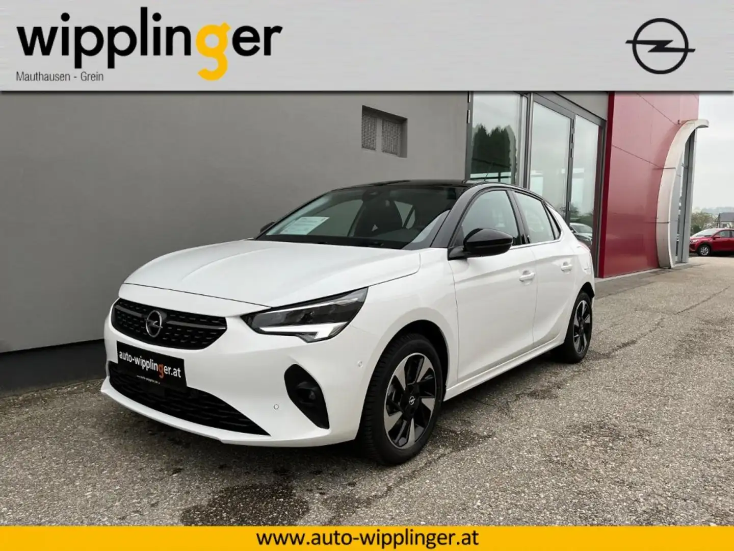 Opel Corsa-e Elegance 136PS Elektro AT LP € 39.939,- Weiß - 1