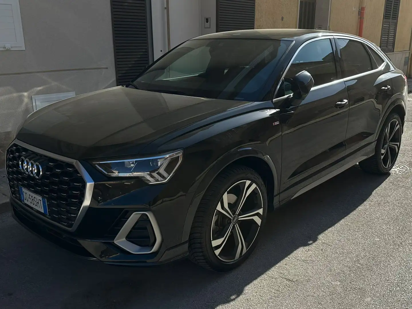 Audi Q3 Q3 My 2022 Sportback 35 2.0 tdi S line - S-tronic Nero - 1