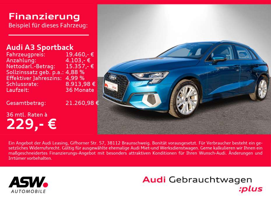 Second hand Audi A3 2.0