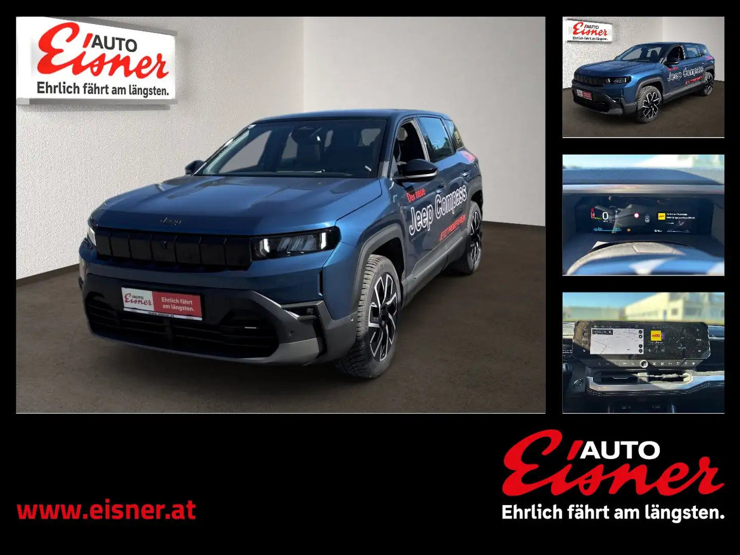 Jeep Compass Elektro W Altitude 2xKlima Fernlichtass. - 1