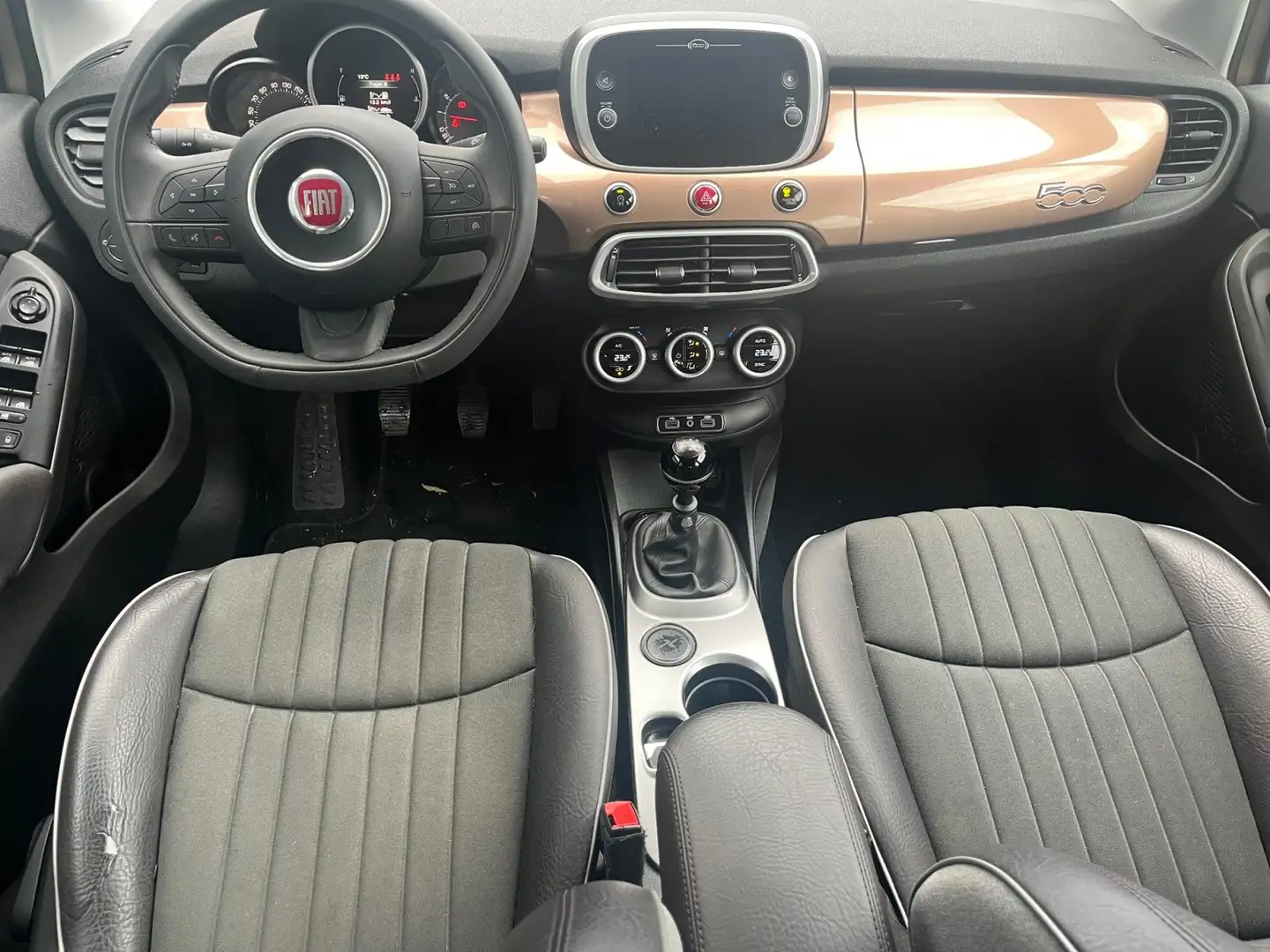 Fiat 500X 500X 1.4 MultiAir 140 ch Lounge Beige - 2