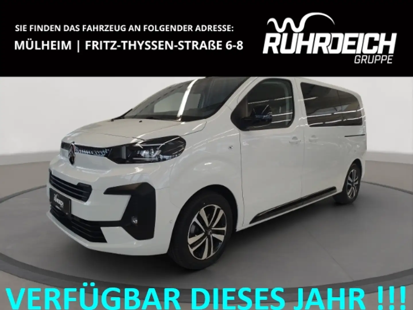 Citroen Spacetourer M VIP 7-SITZER NAVI KAMERA STANDHZG LEDER AHK-abne Weiß - 1