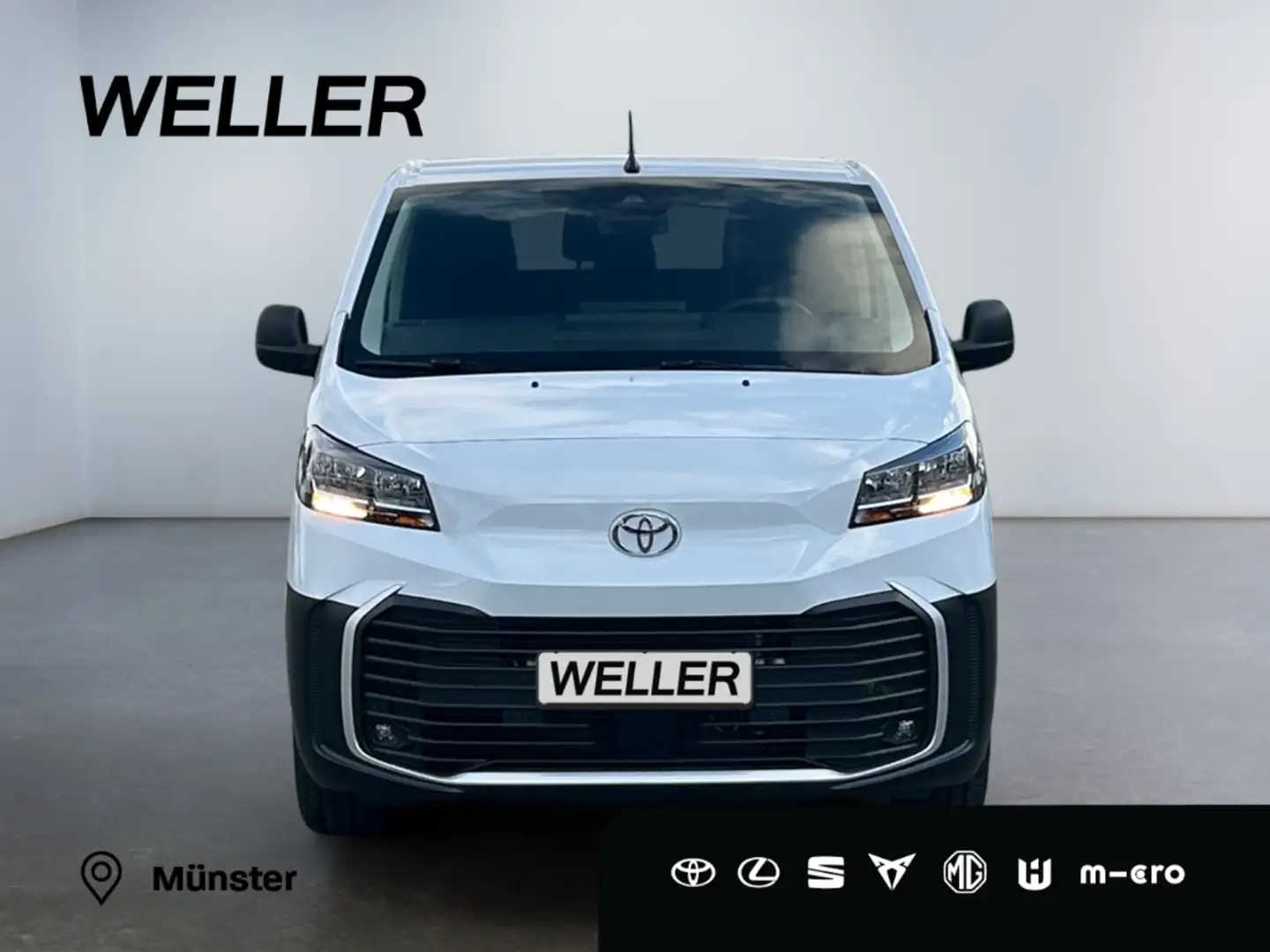 Toyota Proace 2.0D DOKA L2 Select *Navi*CAM*TWA*CarPlay* Weiß - 2