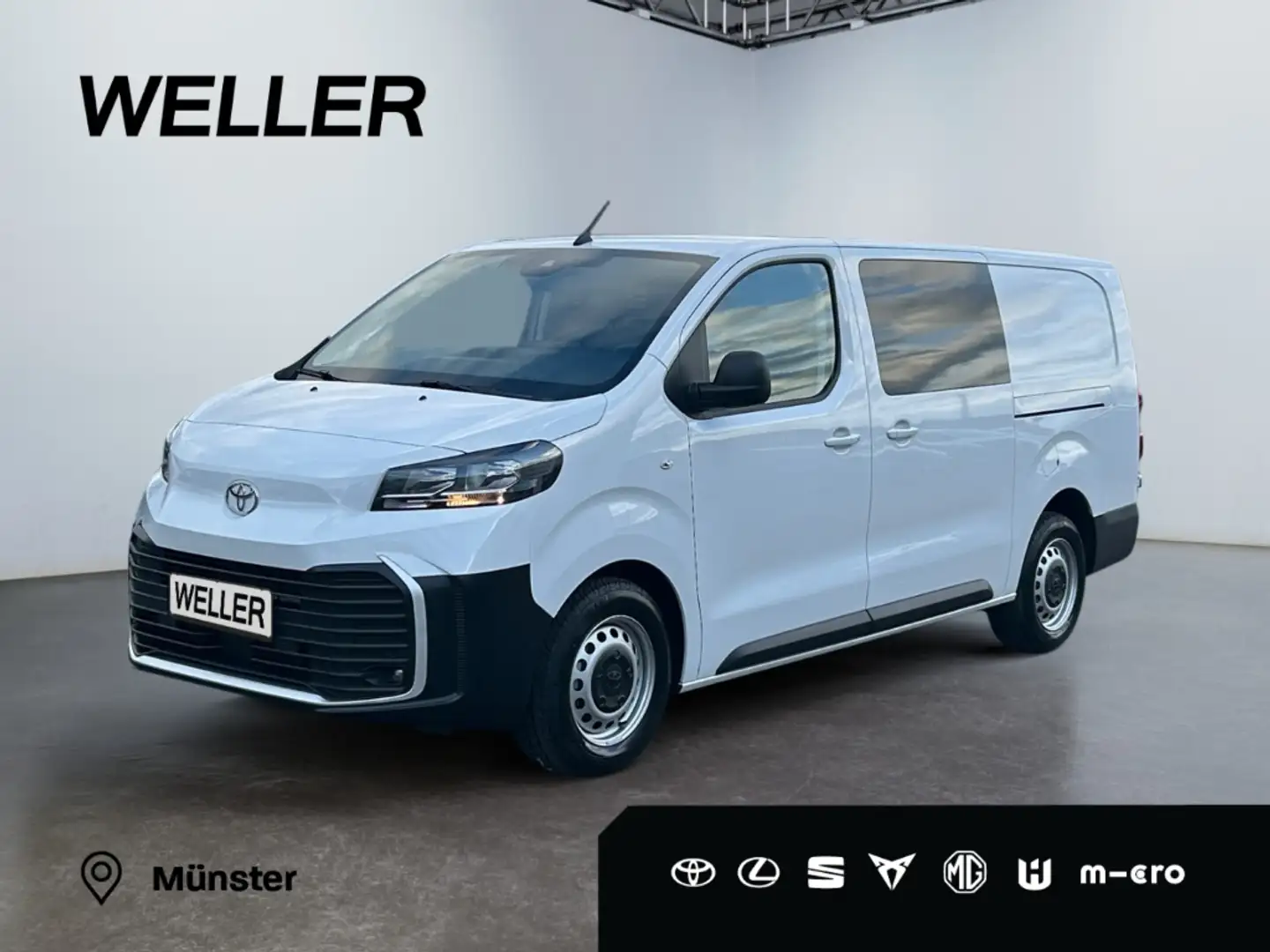 Toyota Proace 2.0D DOKA L2 Select *Navi*CAM*TWA*CarPlay* Weiß - 1