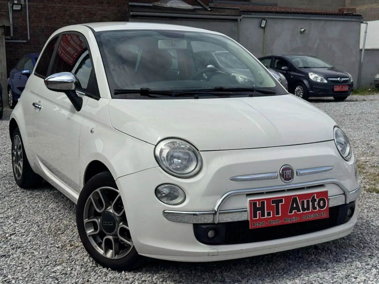 Fiat 500 0.9 T TwinAir/Airco/Tres propres/Euro 5 Argent - 2