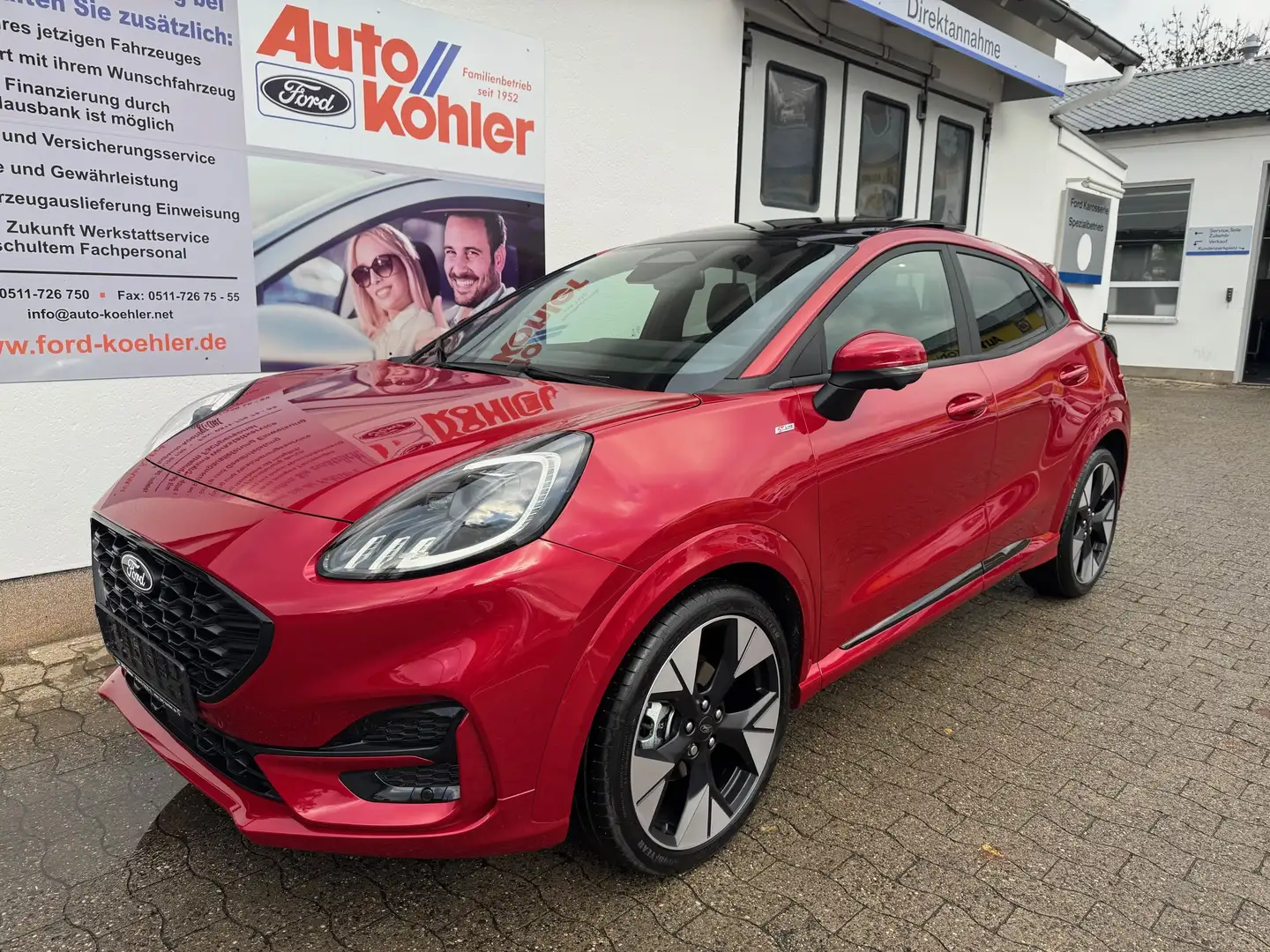 Ford Puma ST-Line X mHEV Automatik (Vollausstattung) Rouge - 1