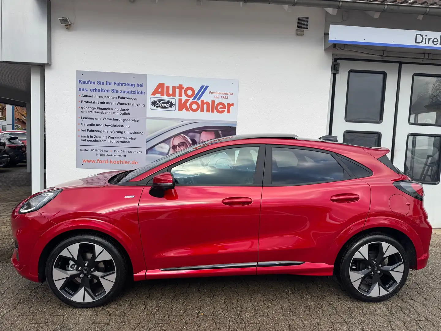 Ford Puma ST-Line X mHEV Automatik (Vollausstattung) Rouge - 2