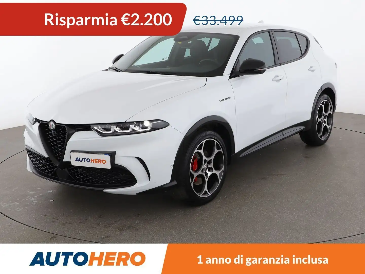 Alfa Romeo Tonale 1.5 VGT Veloce 160 CV TCT7 MHEV Bianco - 1