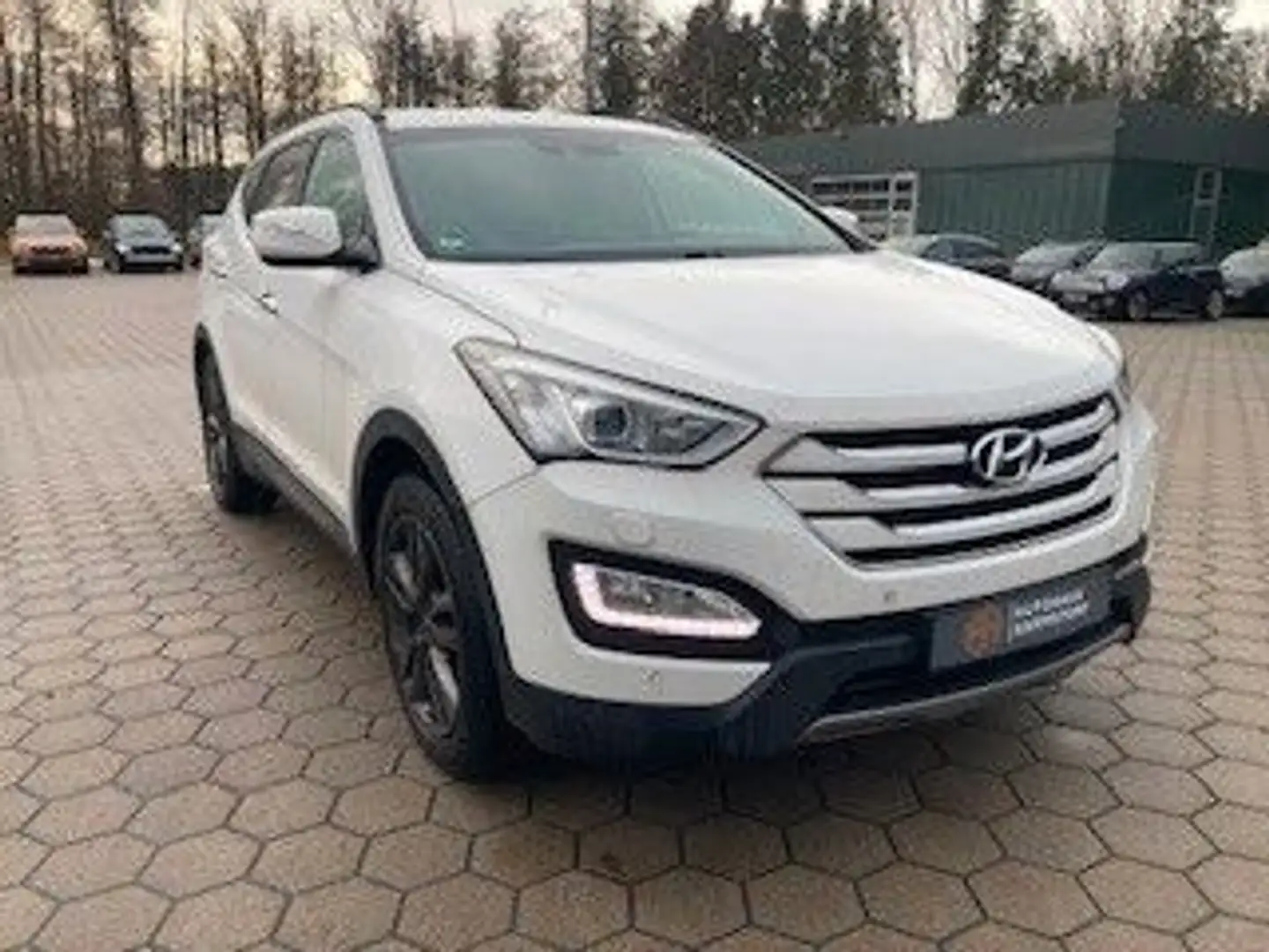 Hyundai SANTA FE Premium 4WD Leder Navi Xenon Blanco - 2