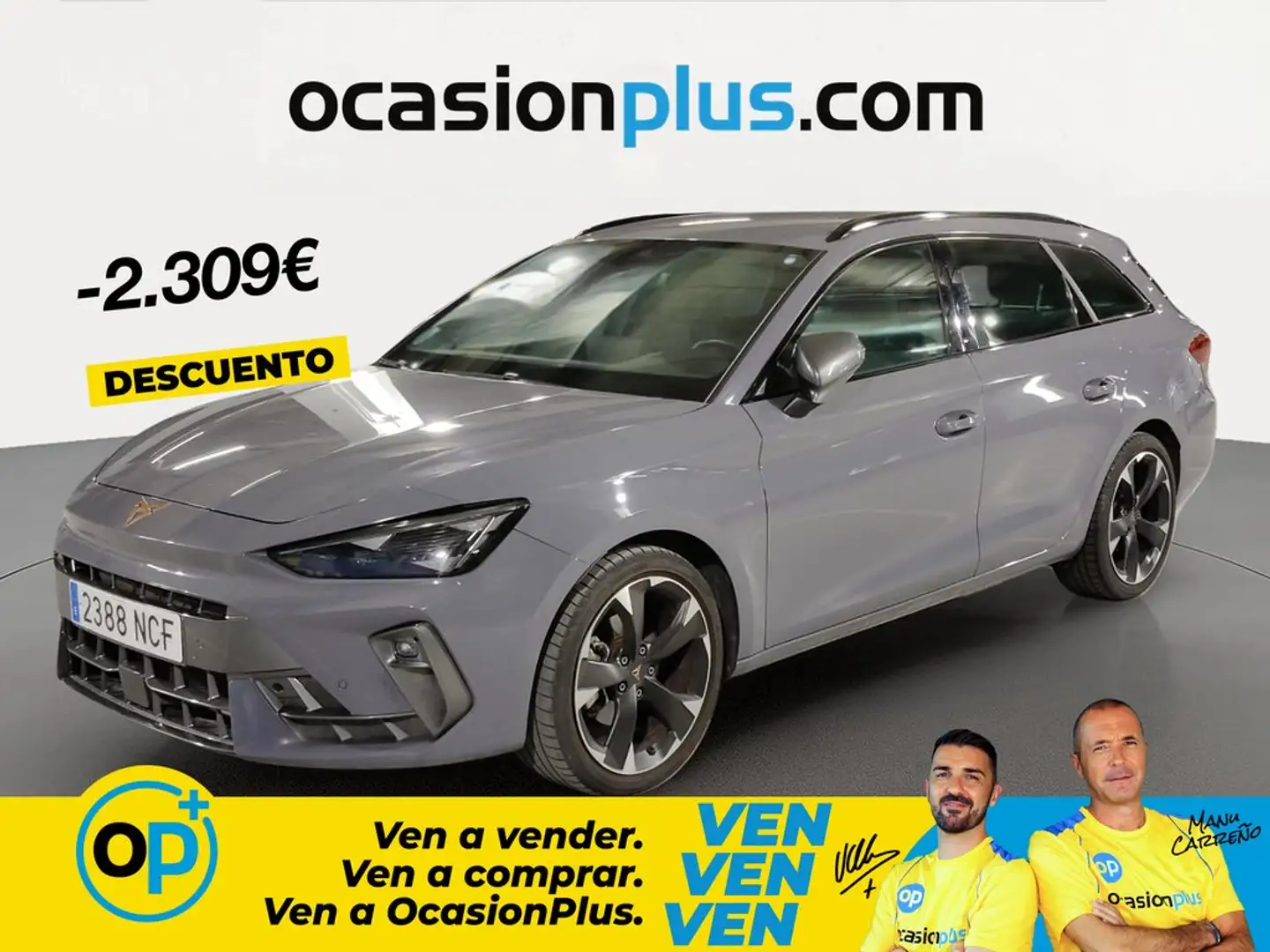 CUPRA Leon Sportstourer 1.5 TSI 110 Gris - 1