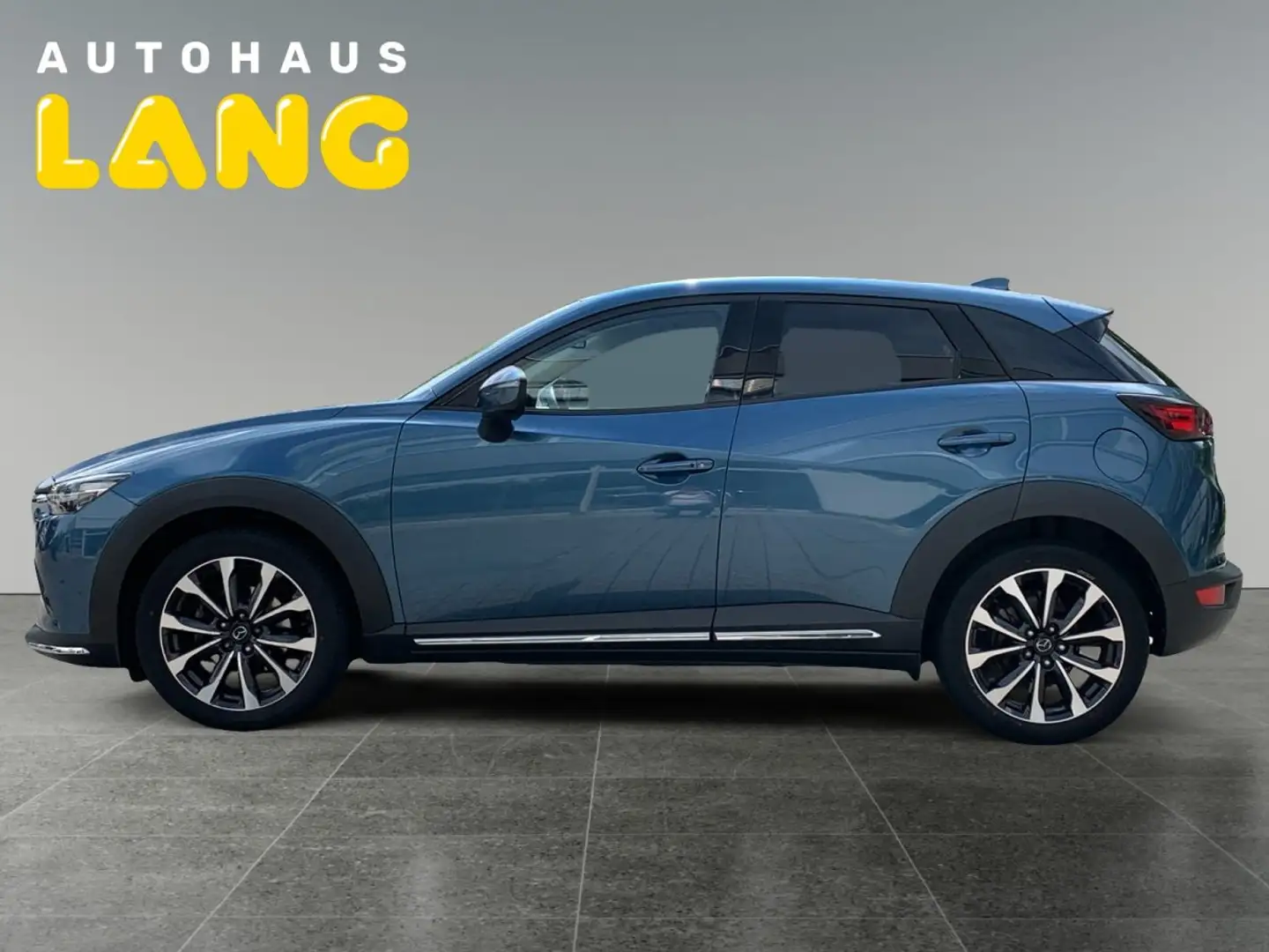 Mazda CX-3 2.0 SKYACTIV-G 121 EU6d-T Sports-Line AUTOMATIK NA Blau - 2