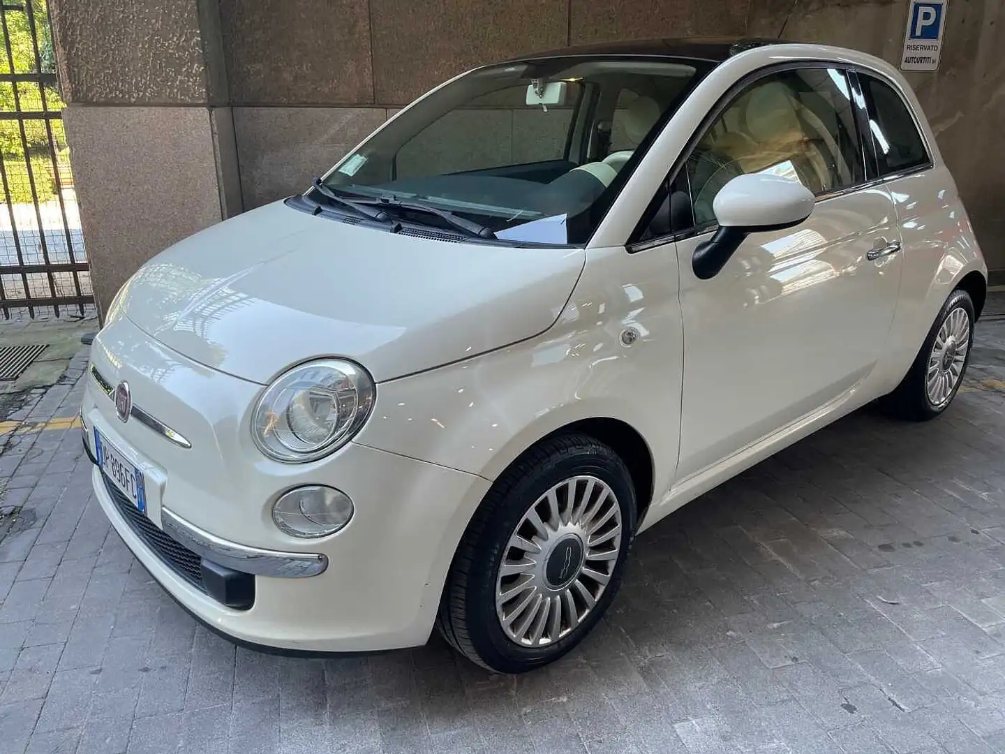 Fiat 500 1.2 Lounge Biały - 1