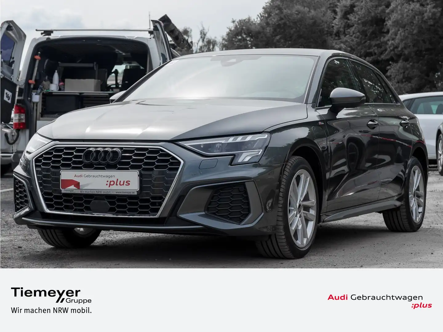 Audi A3 40 TFSIe S LINE LED ACC AMBIENTE Gris - 1