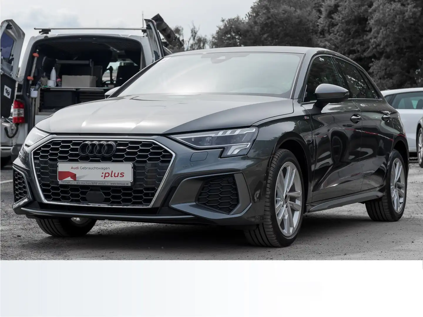 Audi A3 40 TFSIe S LINE LED ACC AMBIENTE Gris - 2