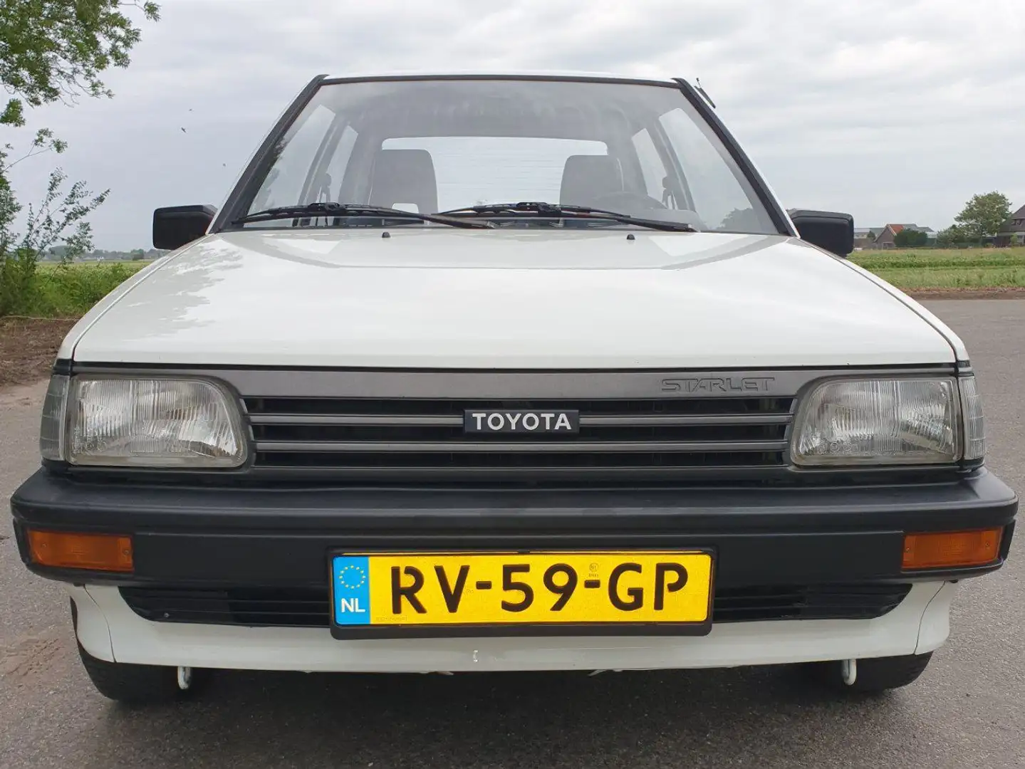 Toyota Starlet P7 1.0 Special Blanc - 1