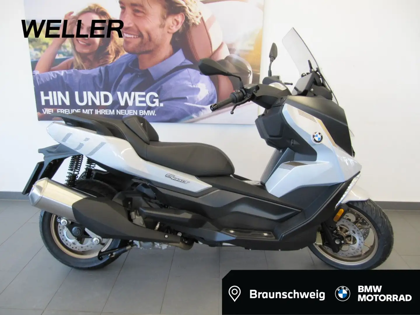 BMW C 400 GT Heizgriffe Weiß - 1