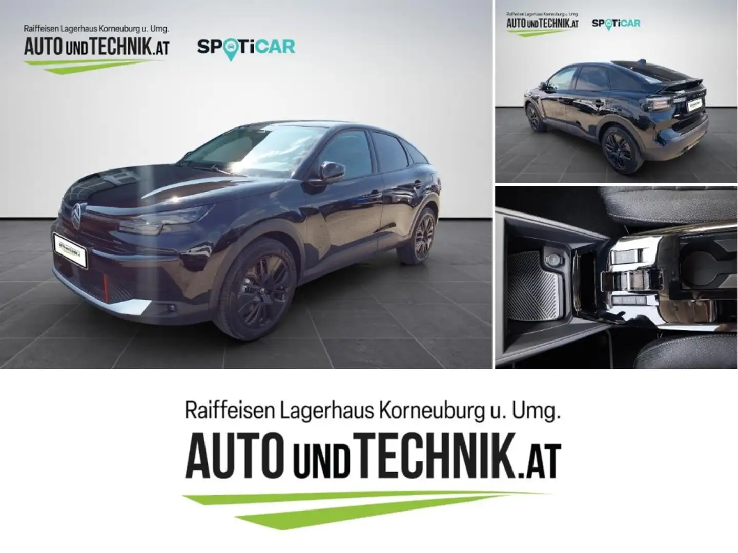 Citroen C4 Hybrid mHEV 145 S&S eDSC6 Aut.Collection Zwart - 1