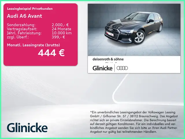 2025 Audi A6 in Black for sale
