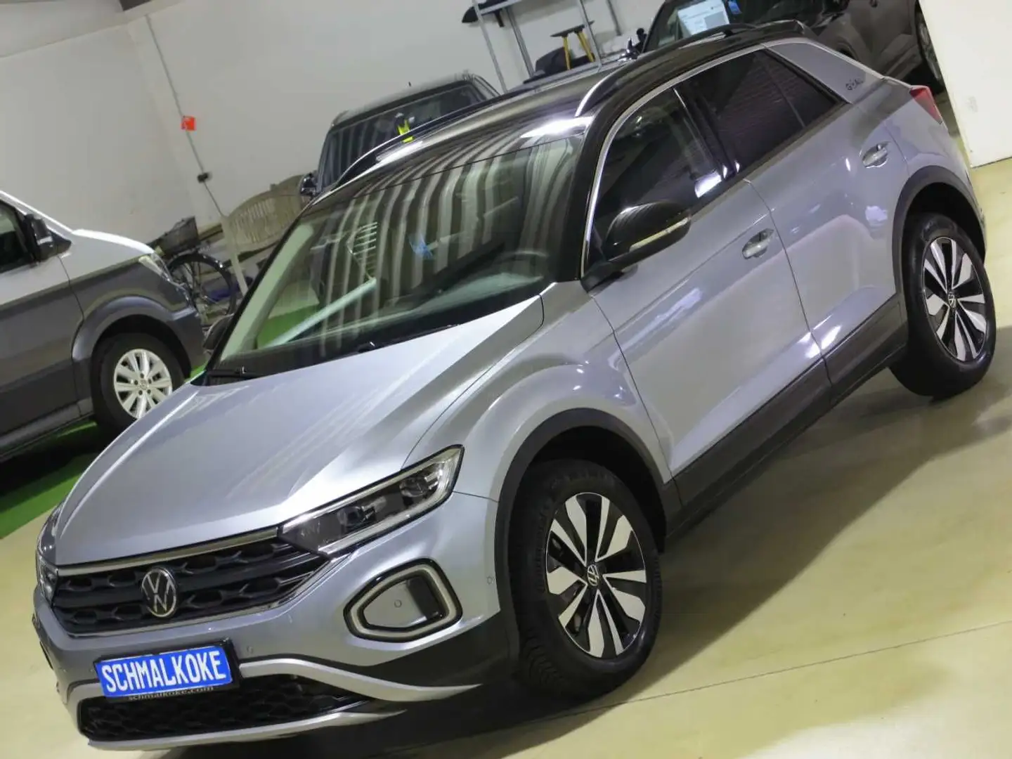 Volkswagen T-Roc 2.0 TDI SCR DSG7 GOAL AHK Navi DAB ACC Argent - 2