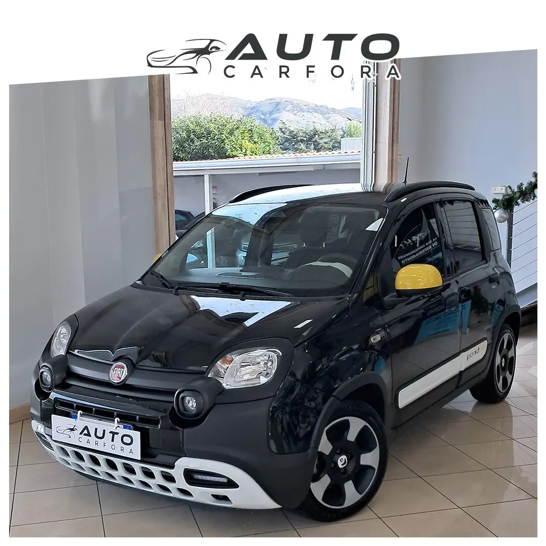 Fiat New Panda Pandina 1.0 FireFly Hybrid Cross Schwarz - 1