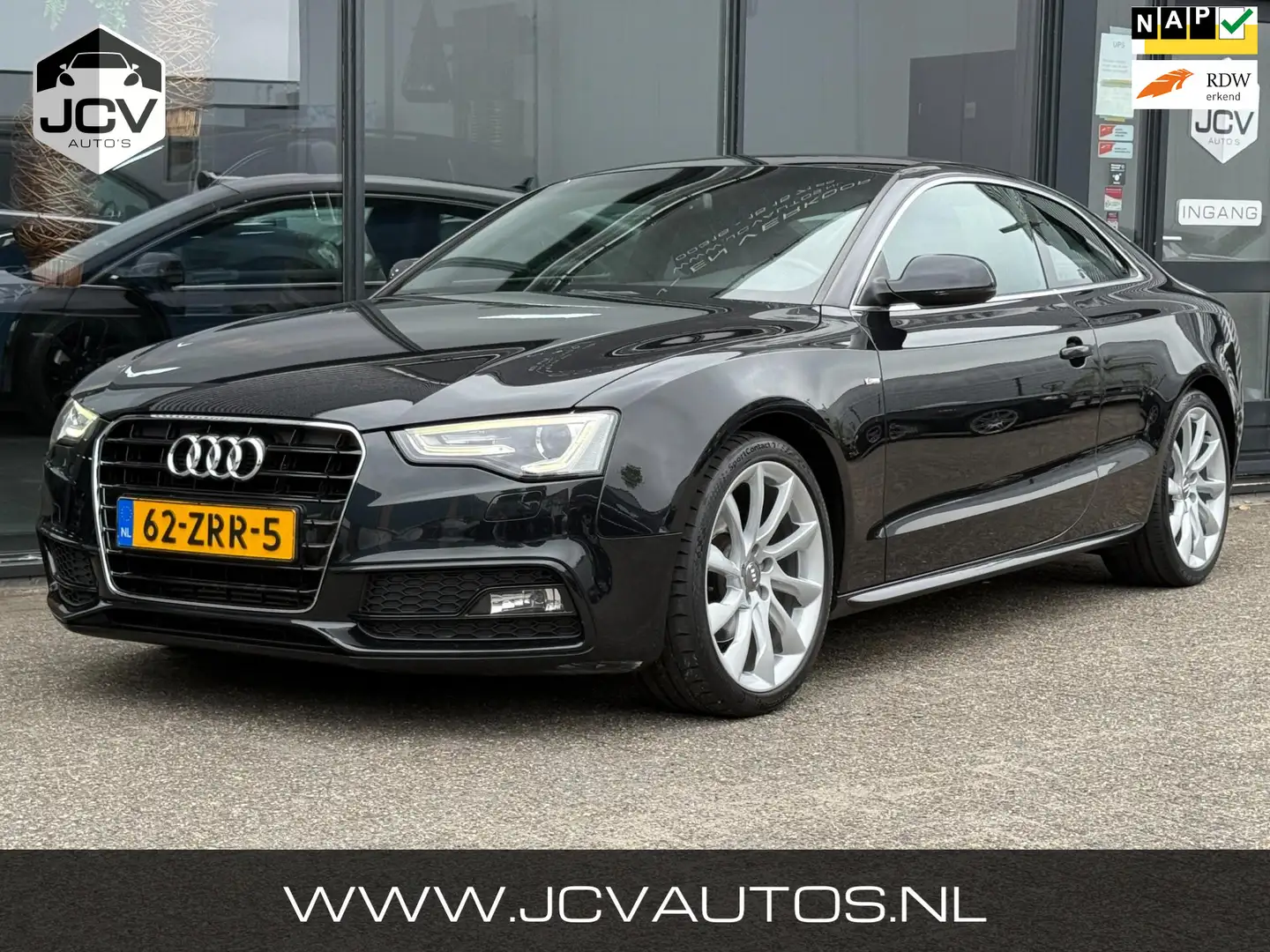 Audi A5 Coupé 1.8 TFSI S Edition 2XS-Line/APK/NAP Zwart - 1