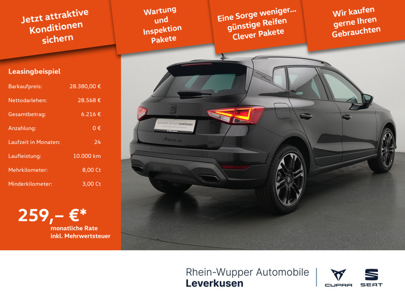 SEAT Arona FR Black Edition AHK LED KAM KEYLESS — photo 2